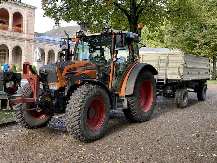 Traktor mit ANhänger