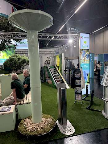 CoolBreeze Nebeldusche von Schraeder Metallverarbeitung (Foto: Carl)