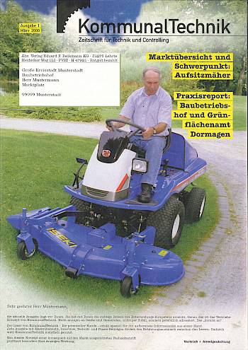 Titelseite 2001: Die Evolution läuft weiter, der Text ist jetzt nur noch ganz unscheinbar.