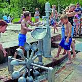 Der neue „Wasser-Erlebnis-Spielplatz Contwig” Foto: Hein