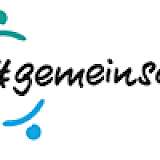 #gemeinsam - Logo und Motto des Wettbewerbs