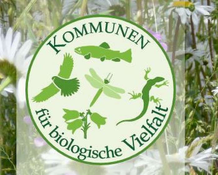 Logo Kommunen für biologische Vielfalt