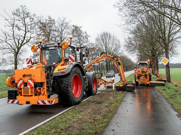 Kommunalfahrzeug Mitarbeiter